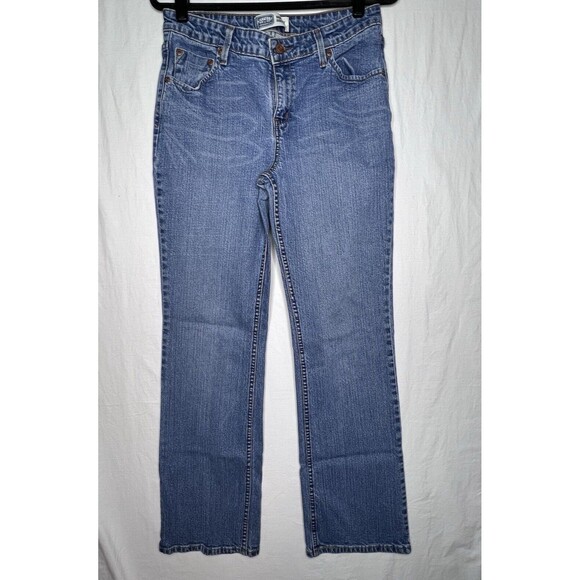 Signature by Levi's Womens Modern Bootcut Mid Rise Jeans Sz 12 Long - Picture 1 of 10